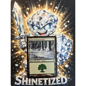 Magic - Snow-Covered Forest #155 - Land - Coldsnap - LP